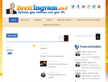 Tablet Screenshot of brettingram.net